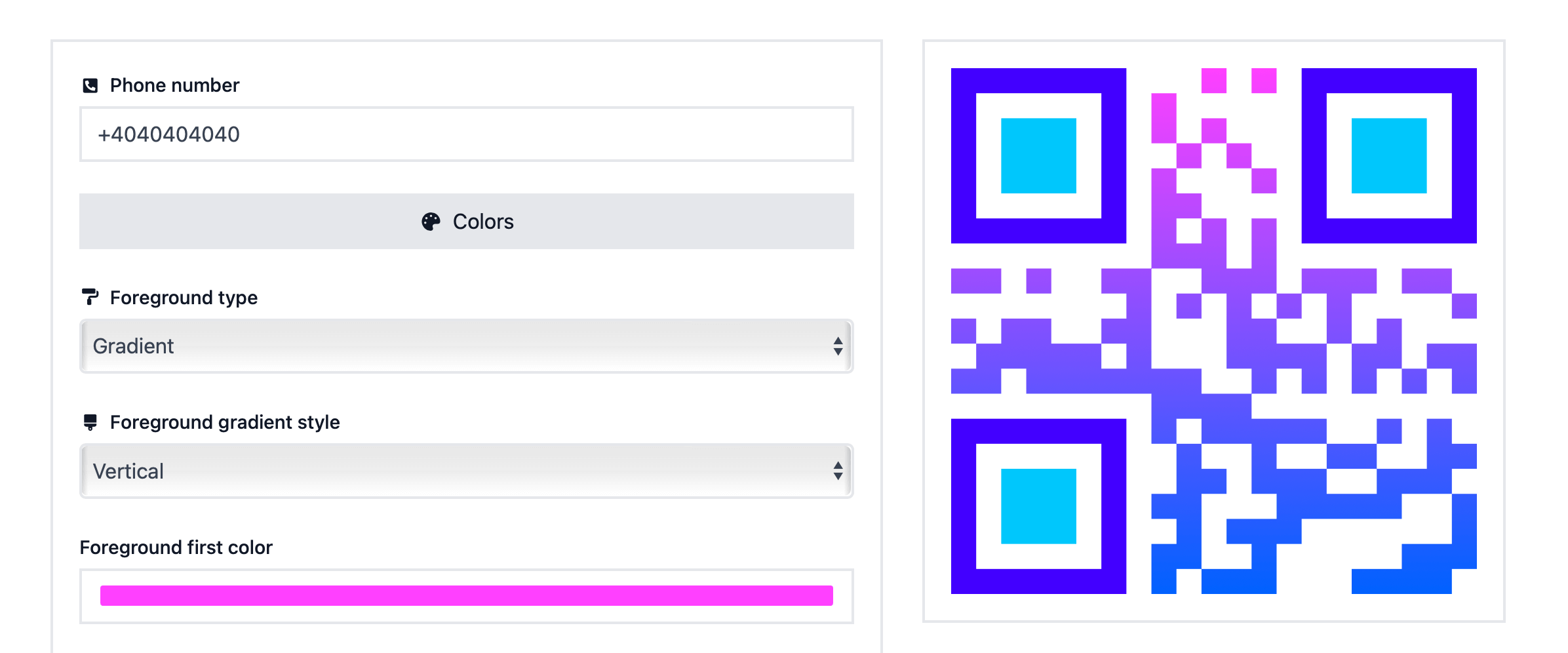 Генератор qr кодов telegram